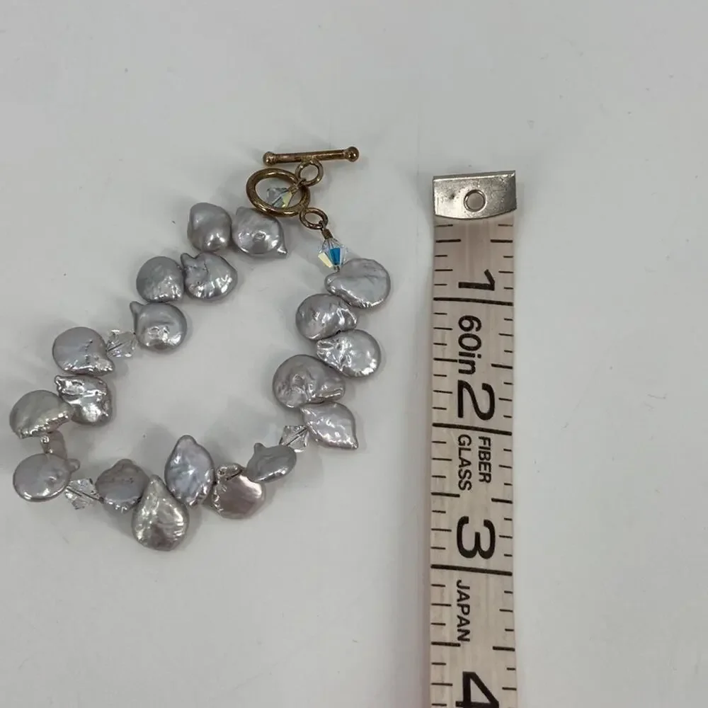 Beaded Freshwater pearl bracelet